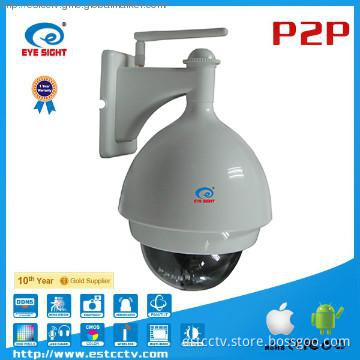 Popular outdoor PTZ  waterproof  IR CUT plug and play IP camera